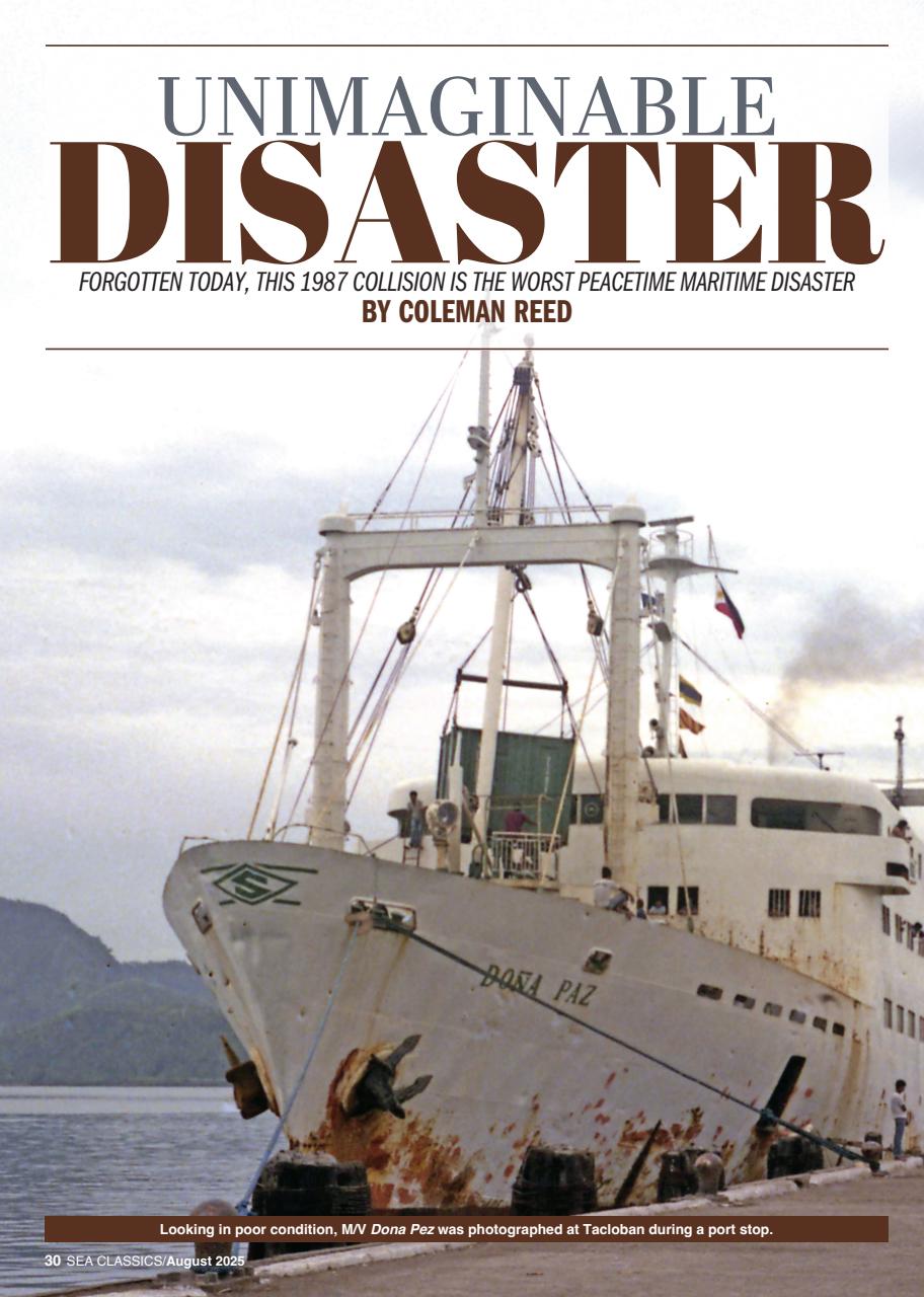 Sea Classics - Where History Sets Sail Preview Pages