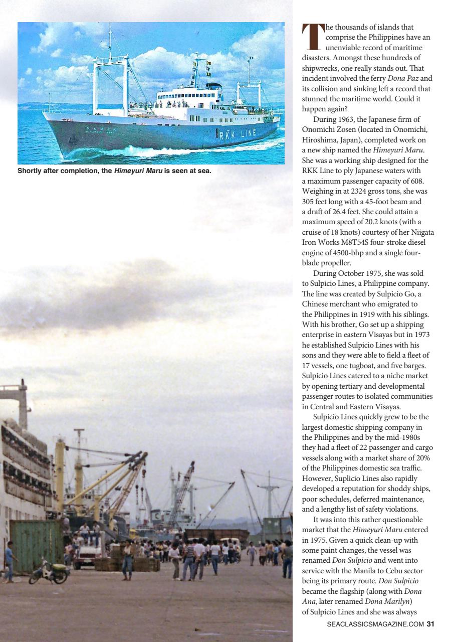 Sea Classics - Where History Sets Sail Preview Pages