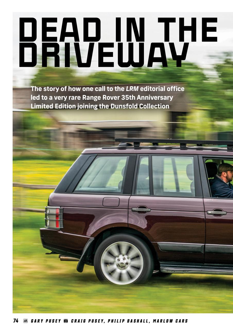 Land Rover Monthly Preview Pages