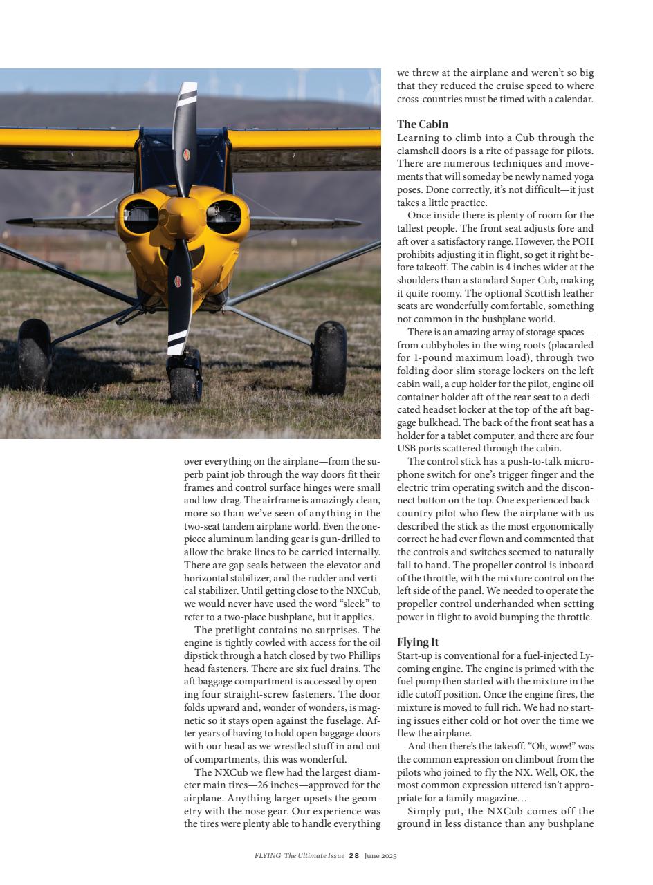 FLYING Magazine Preview Pages