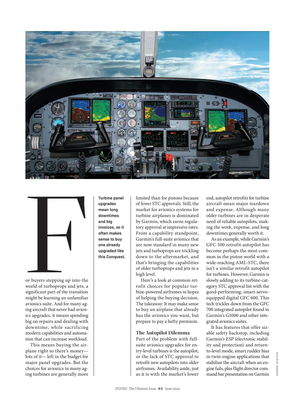 FLYING Magazine Preview Pages