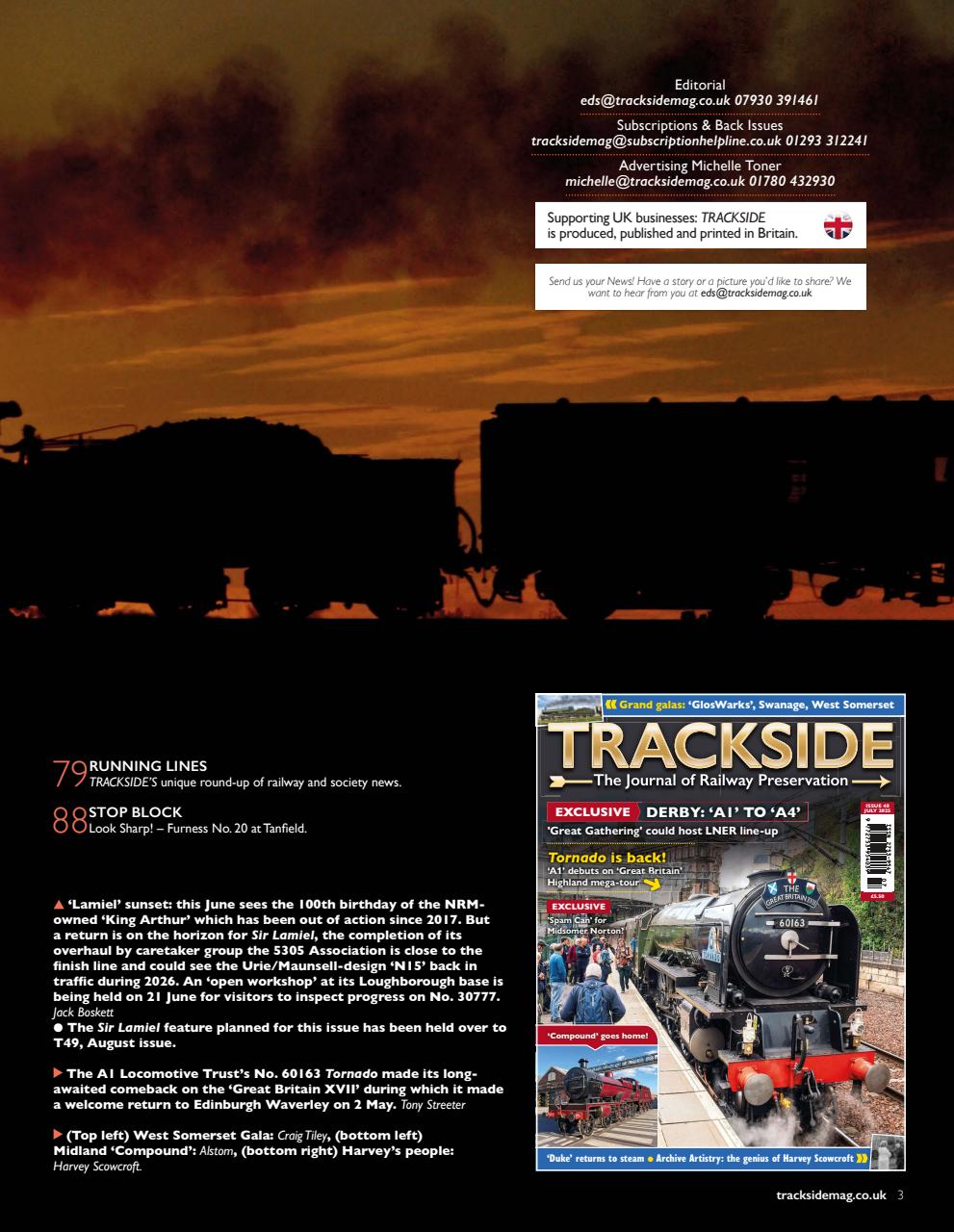 Trackside Preview Pages