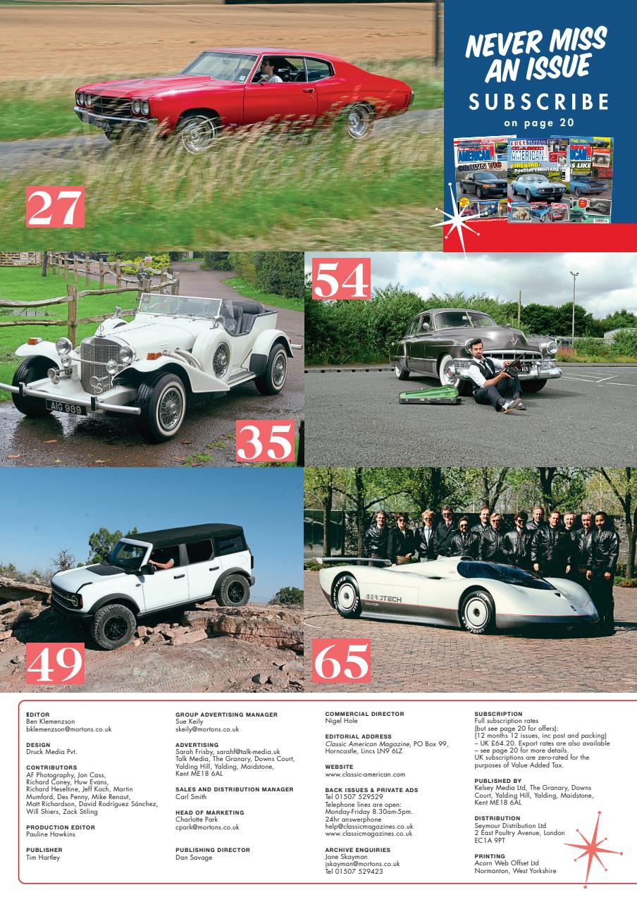 Classic American Magazine Preview Pages