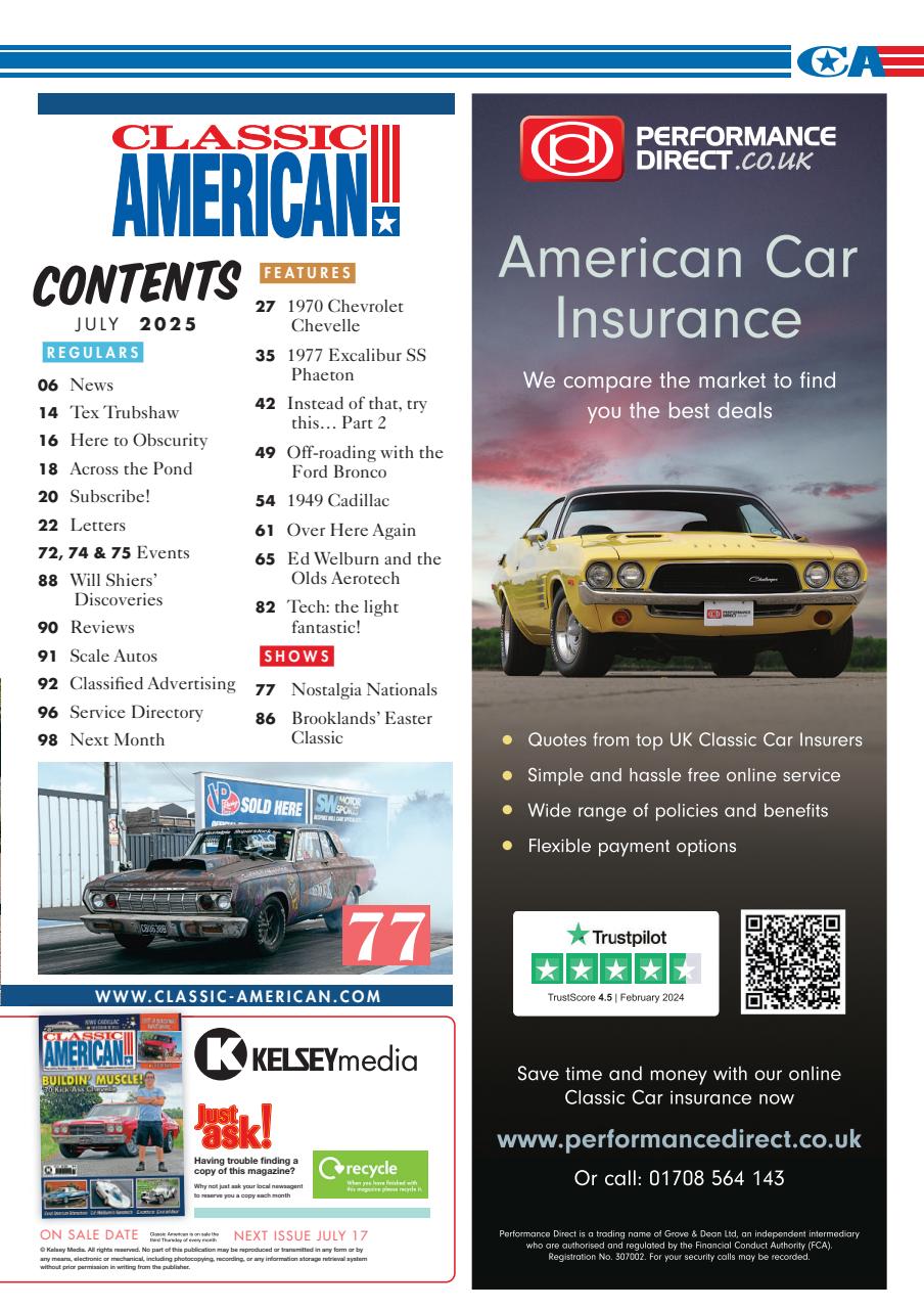 Classic American Magazine Preview Pages