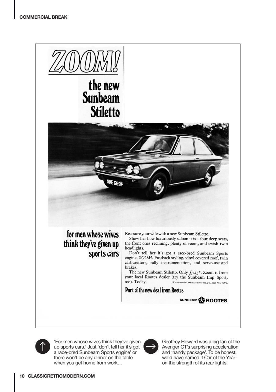 Classic Retro Modern Magazine Preview Pages