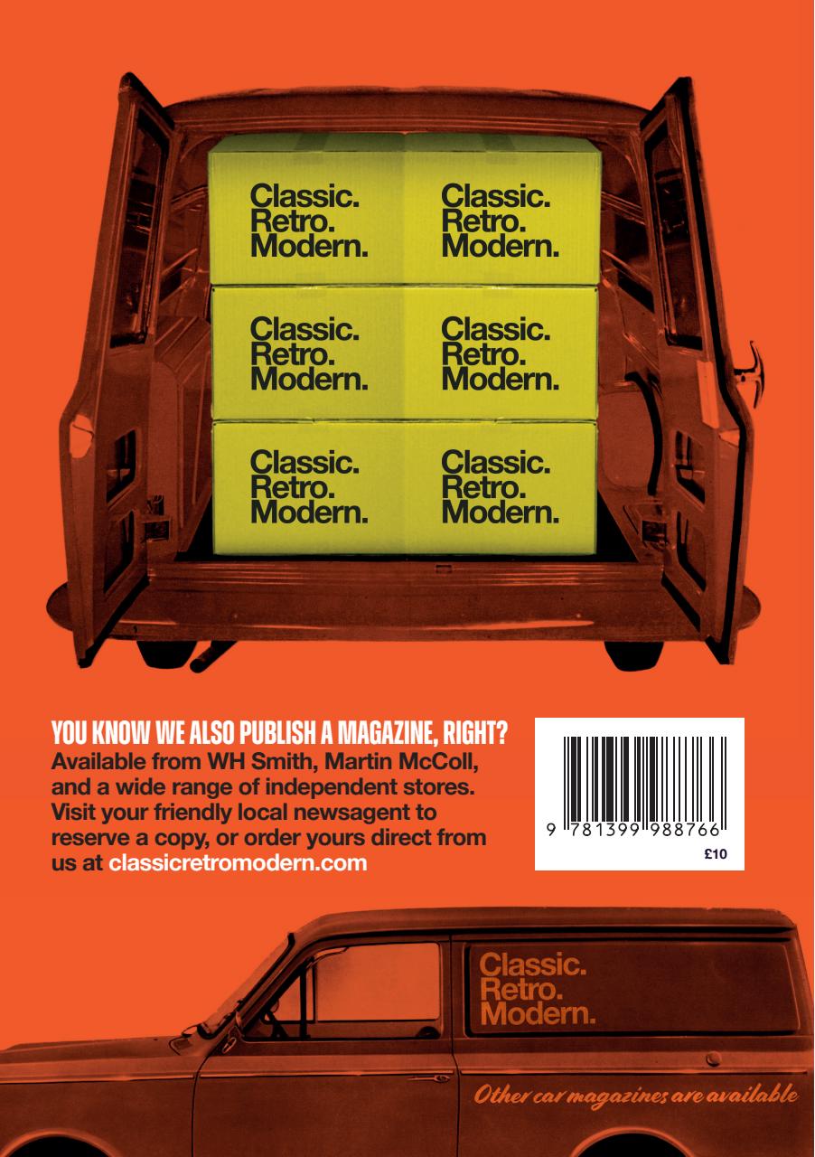Classic Retro Modern Magazine Preview Pages