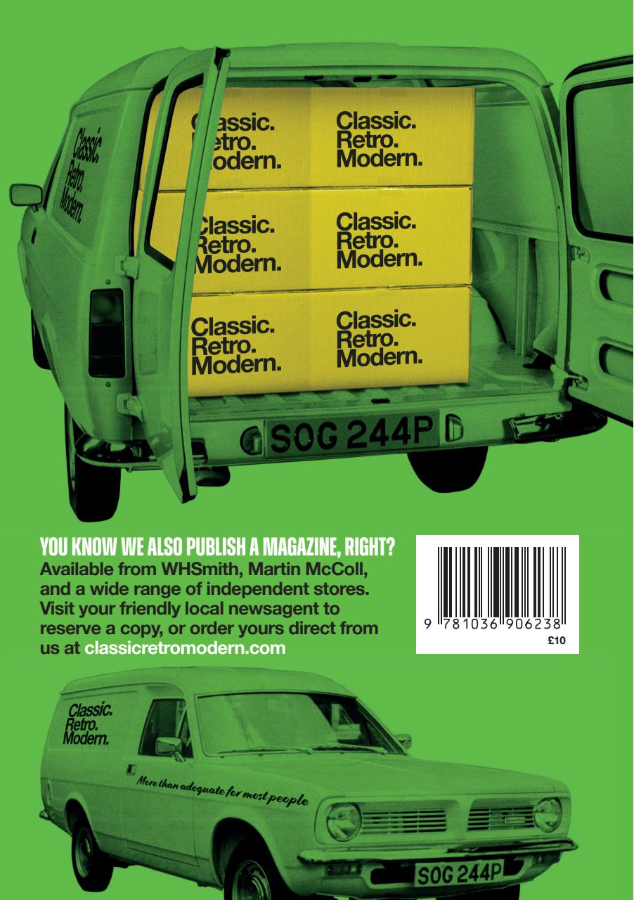 Classic Retro Modern Magazine Preview Pages