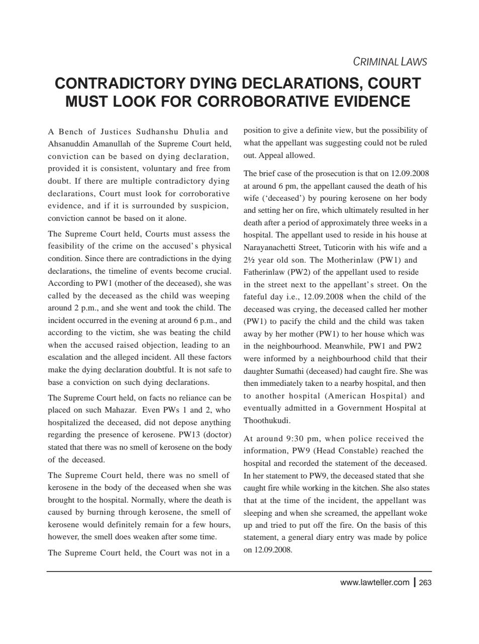 Lawteller – A Legal Awareness Magazine Preview Pages