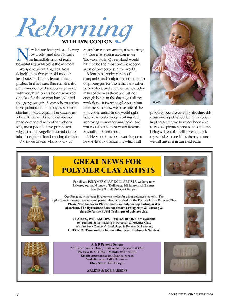 Dolls Bears & Collectables Preview Pages