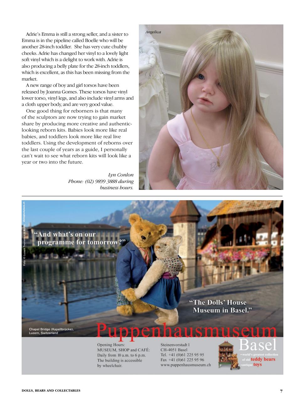 Dolls Bears & Collectables Preview Pages