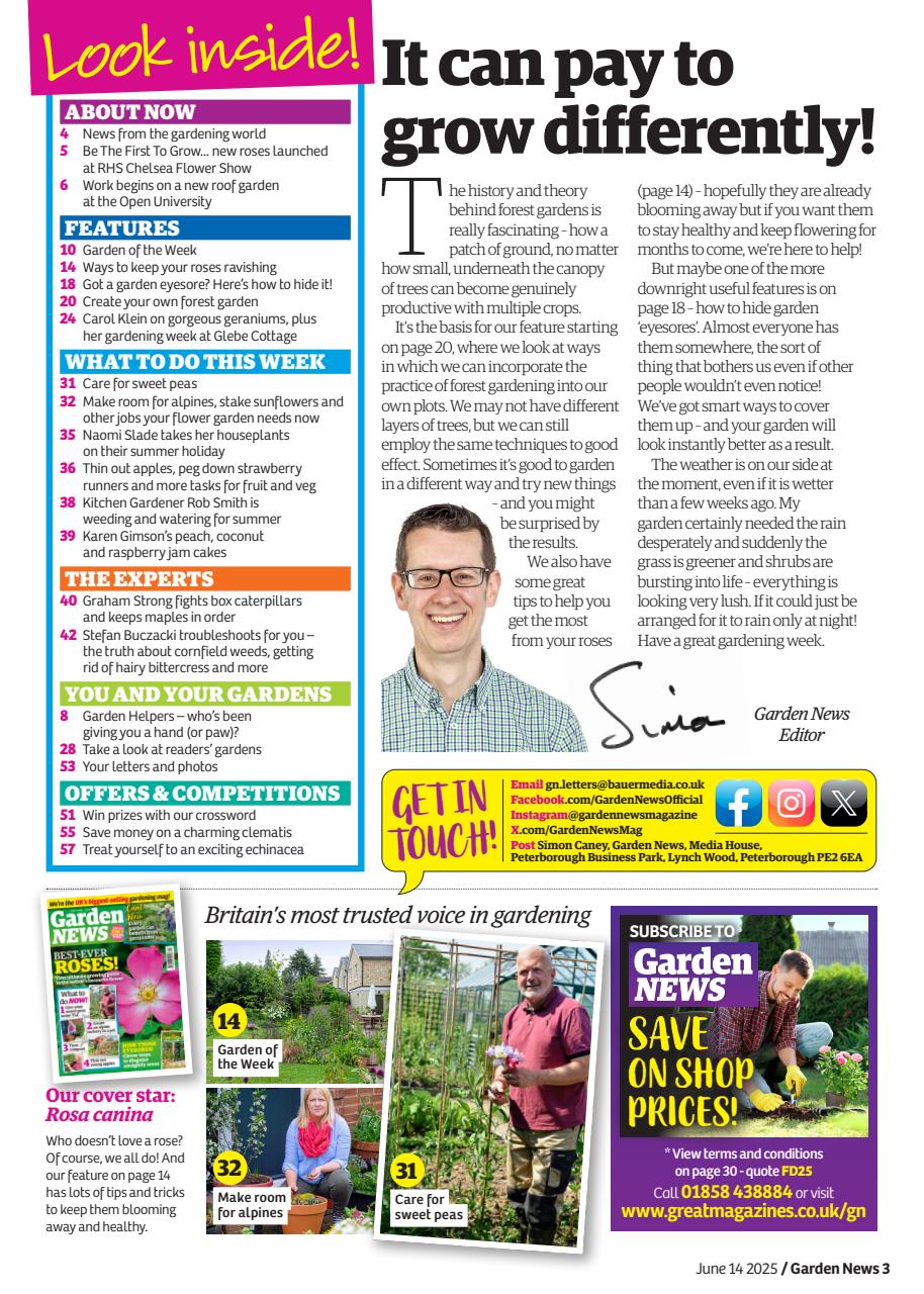 Garden News Preview Pages