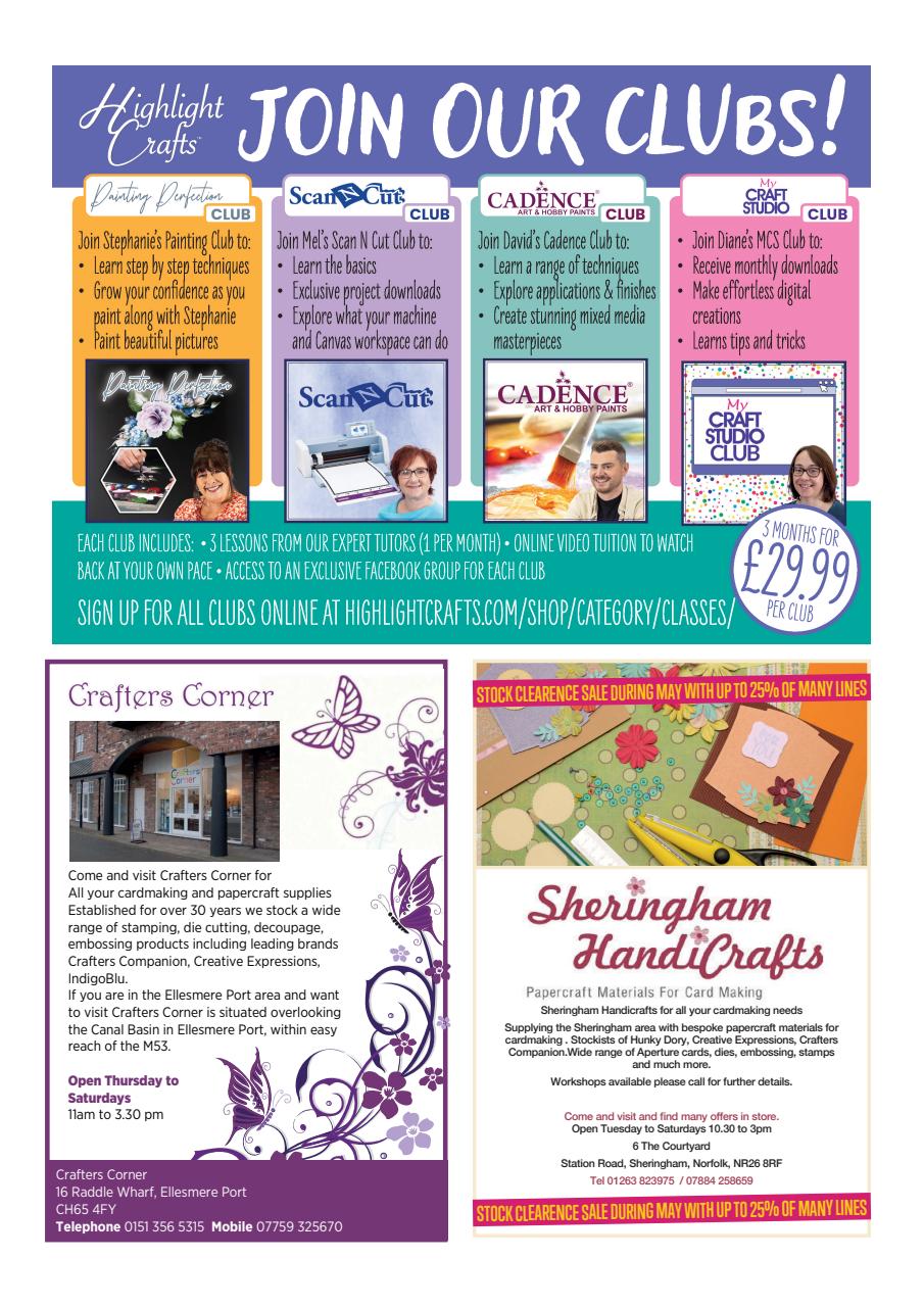 Simply Cards & Papercraft Preview Pages