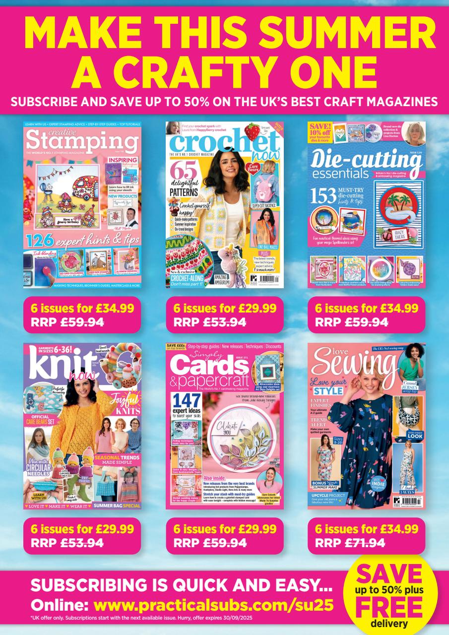 Simply Cards & Papercraft Preview Pages