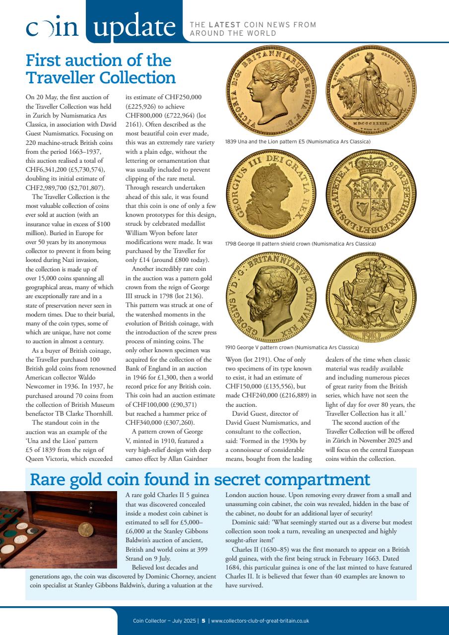 Coin Collector Preview Pages