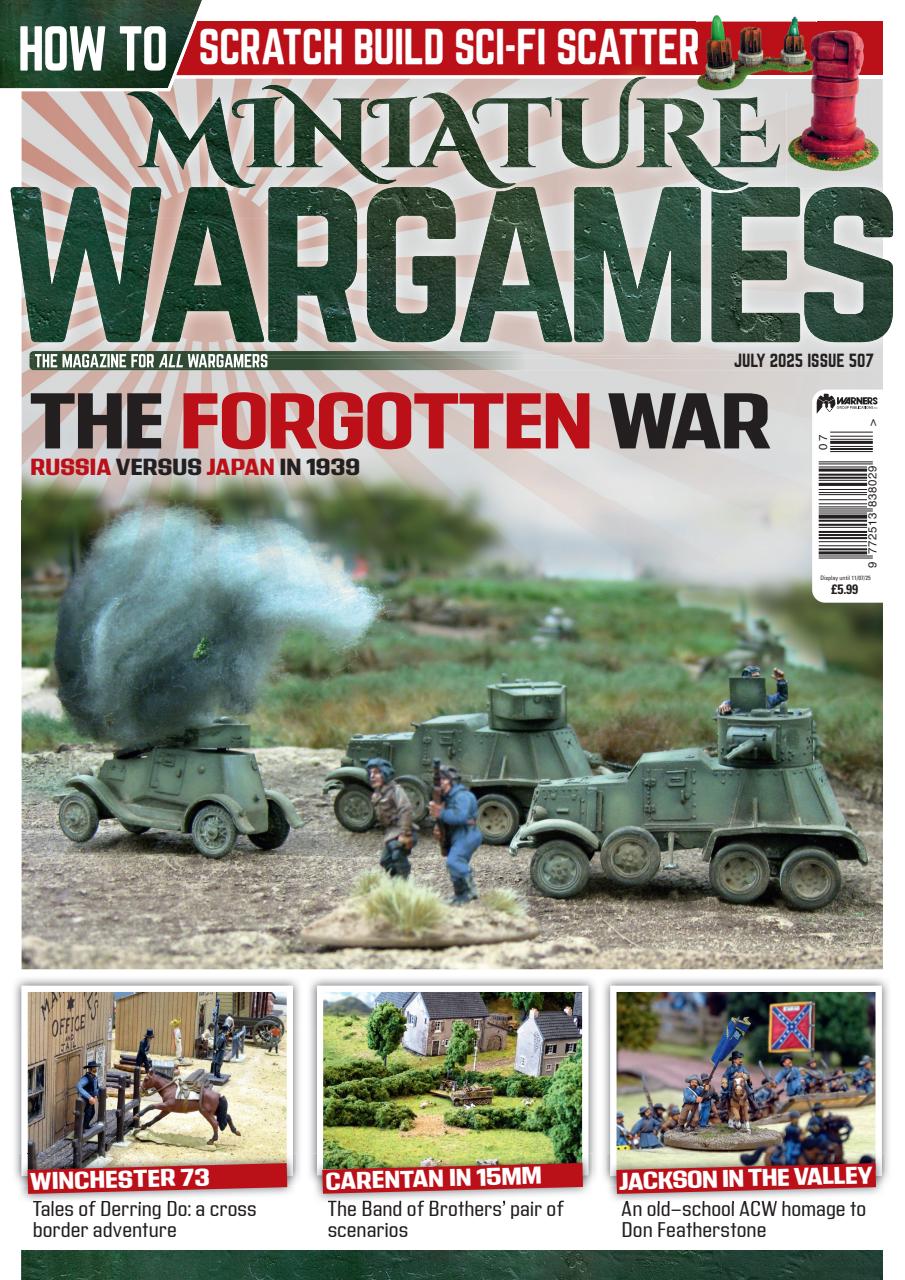 Miniature Wargames Preview Pages