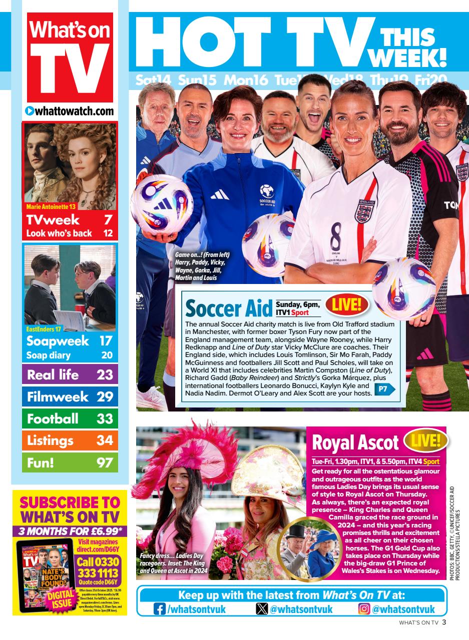 What's on TV Preview Pages