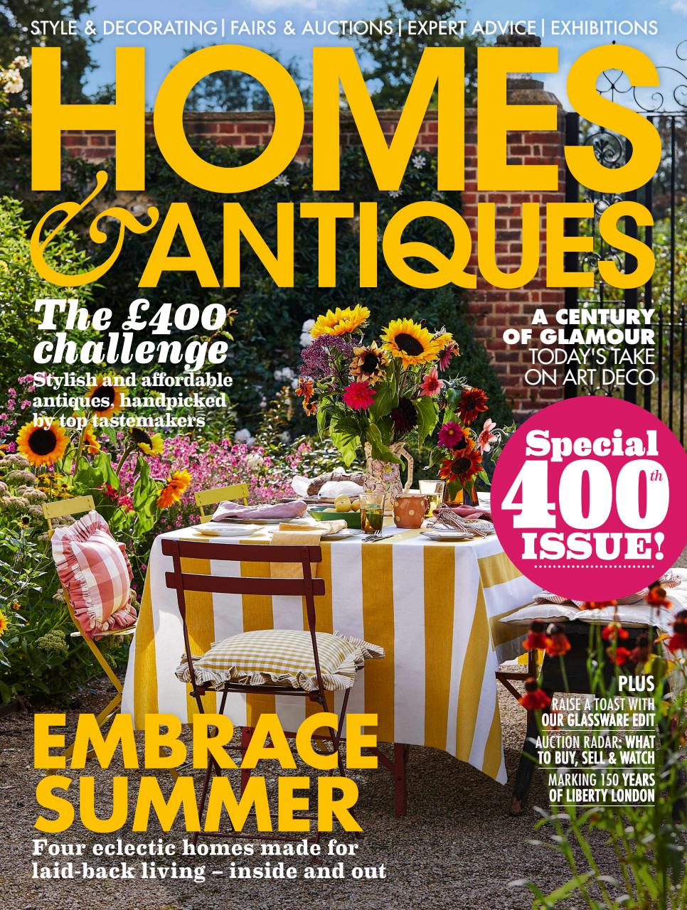 Homes & Antiques Magazine Preview Pages