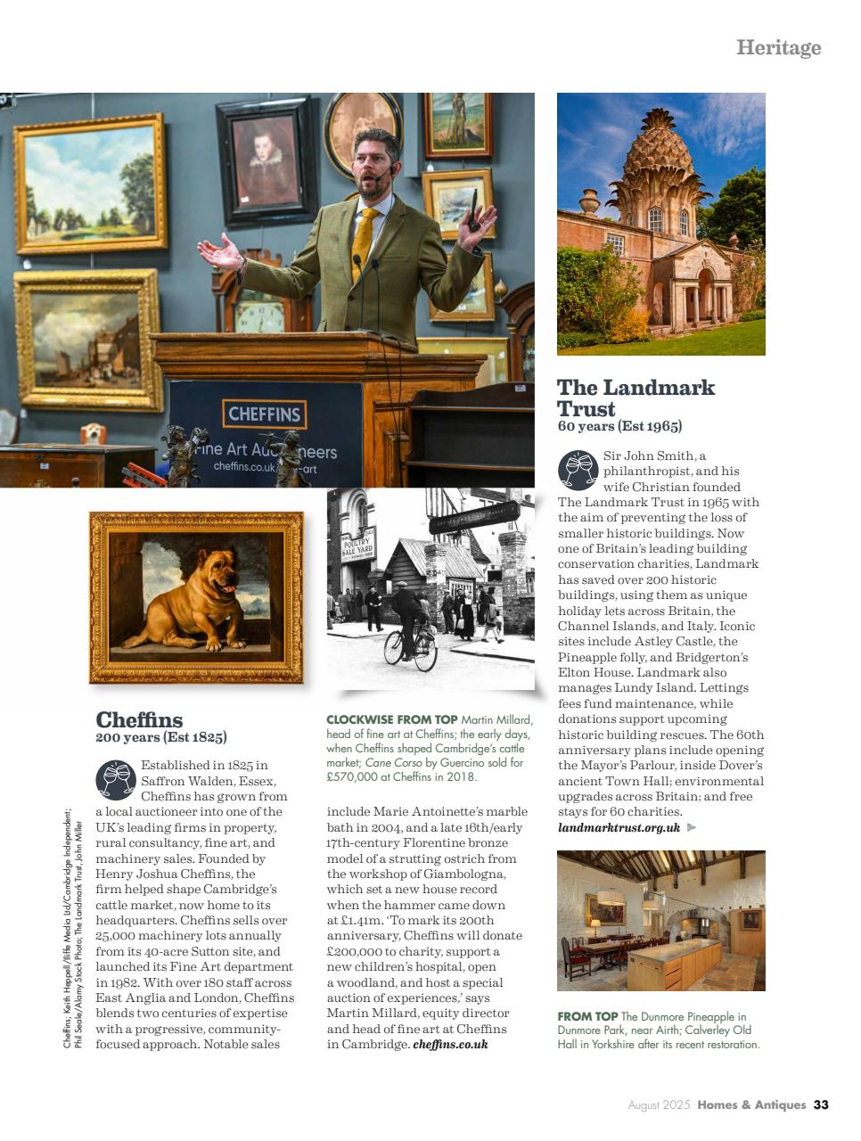 Homes & Antiques Magazine Preview Pages