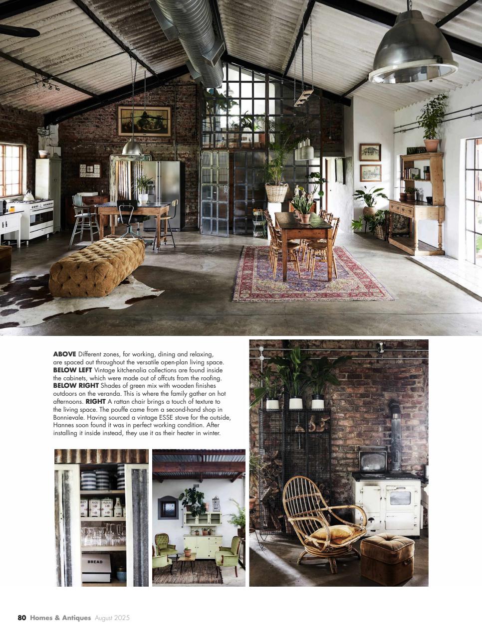Homes & Antiques Magazine Preview Pages