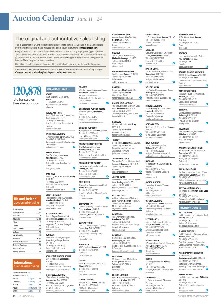 Antiques Trade Gazette Preview Pages
