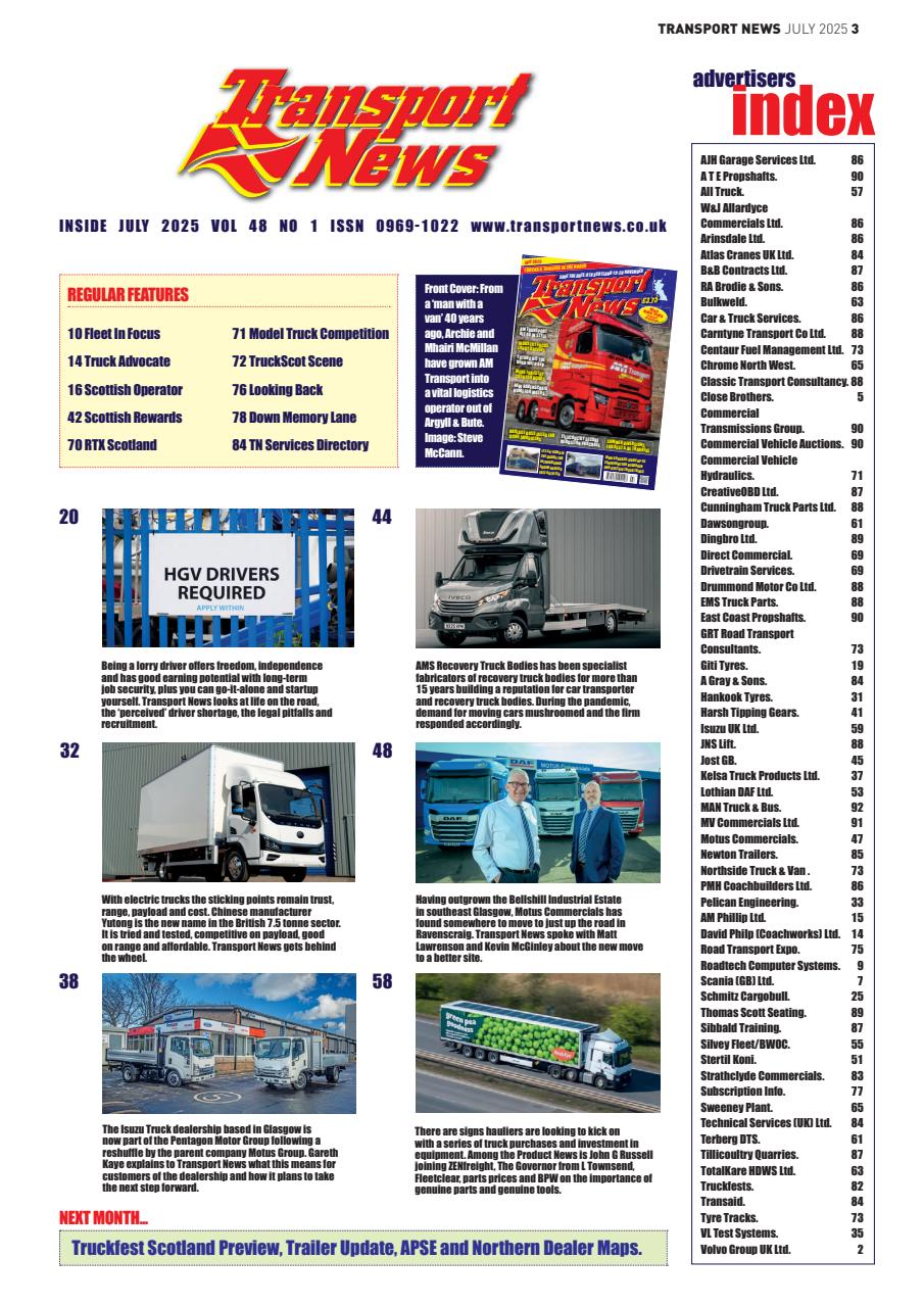Transport News Preview Pages