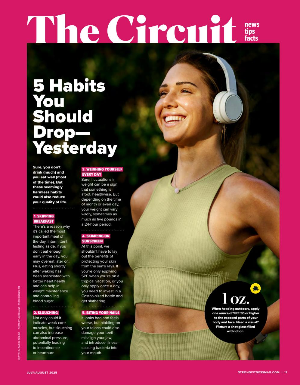 Strong Fitness Preview Pages