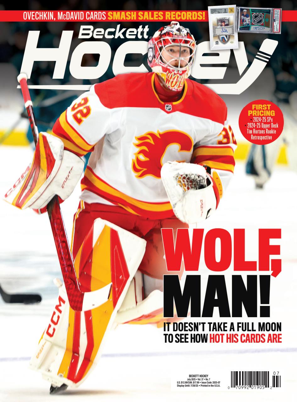 Beckett Hockey Magazine Preview Pages