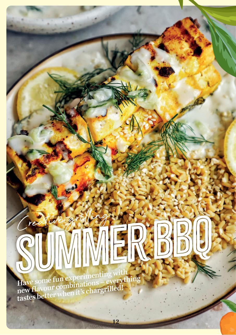 Vegan Food & Living Magazine Preview Pages