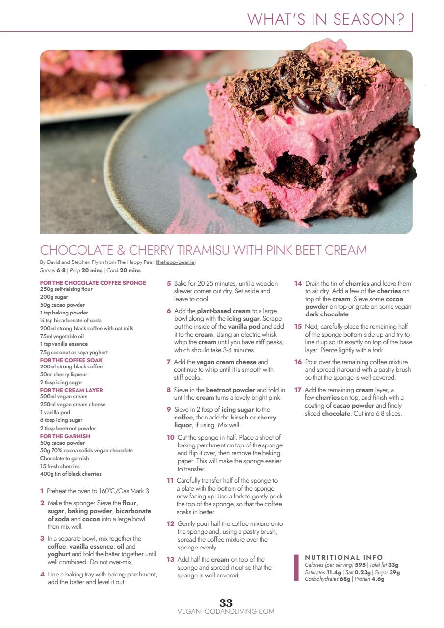 Vegan Food & Living Magazine Preview Pages