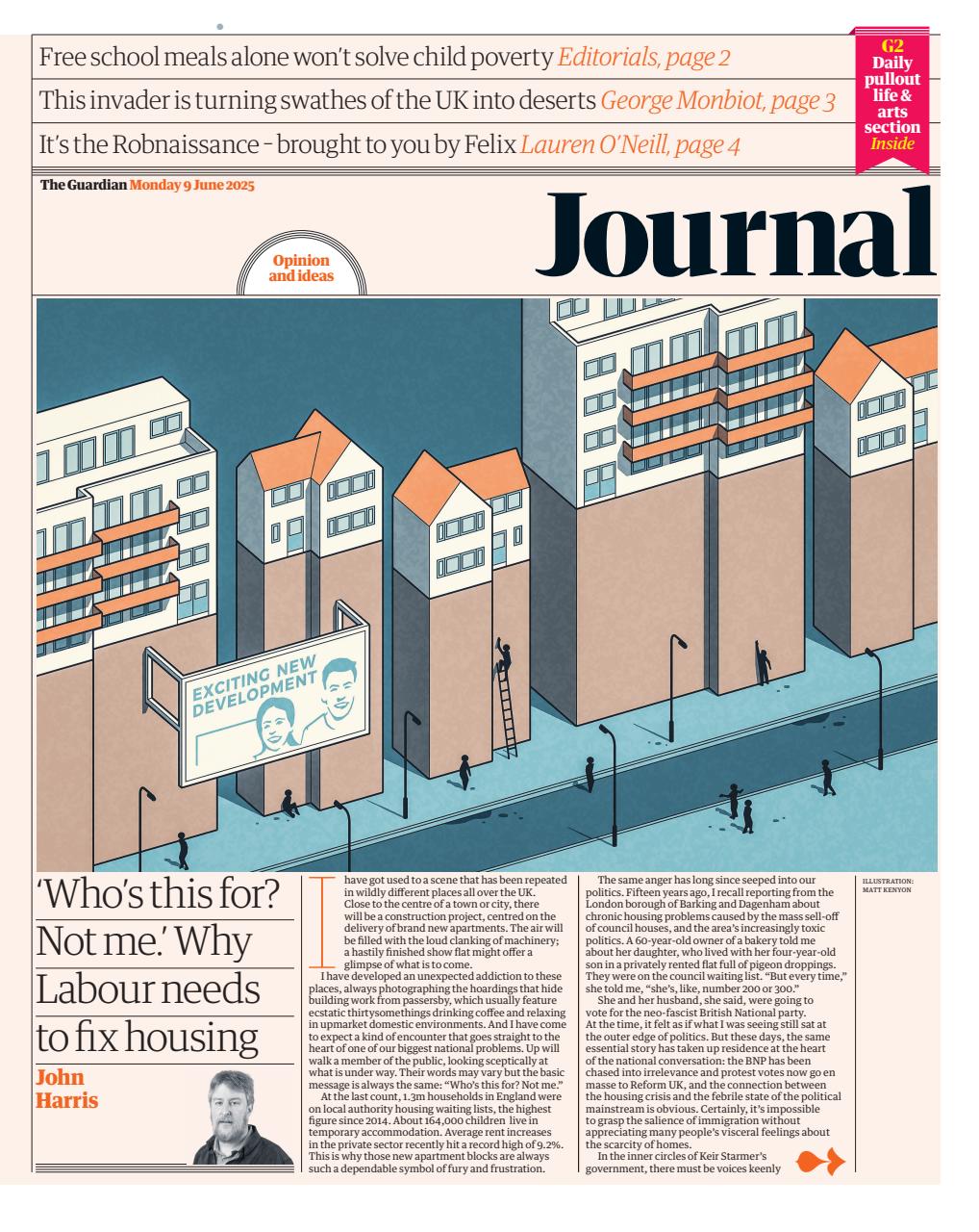 The Guardian Newspaper Preview Pages