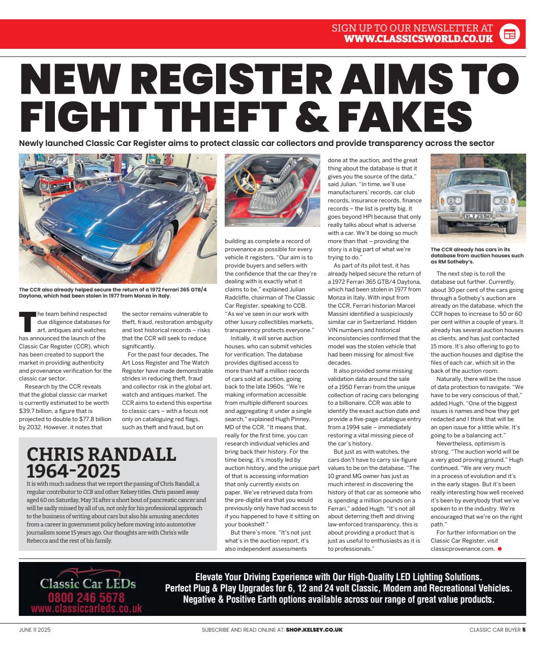 Classic Car Buyer Preview Pages