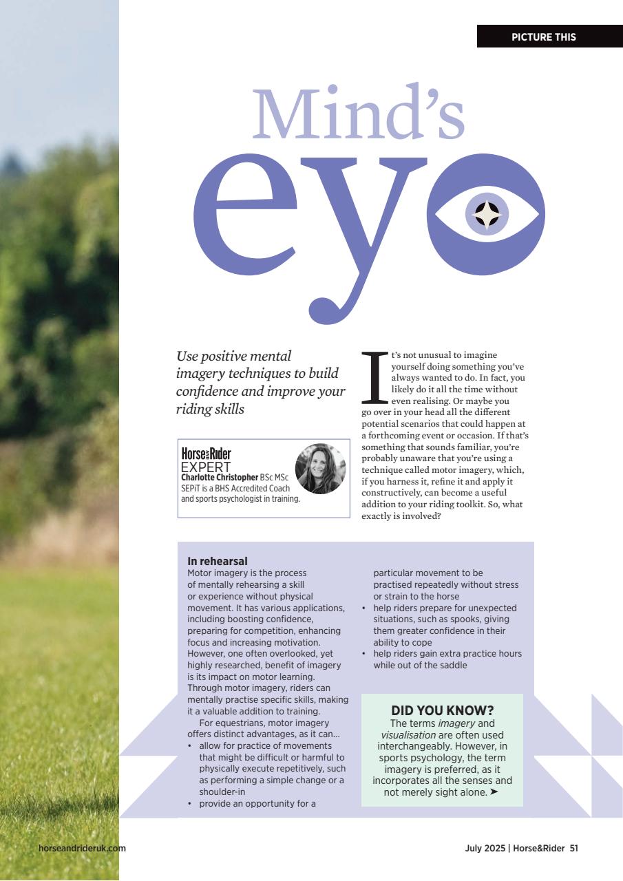 Horse&Rider Magazine - UK equestrian magazine for Horse and Rider Preview Pages