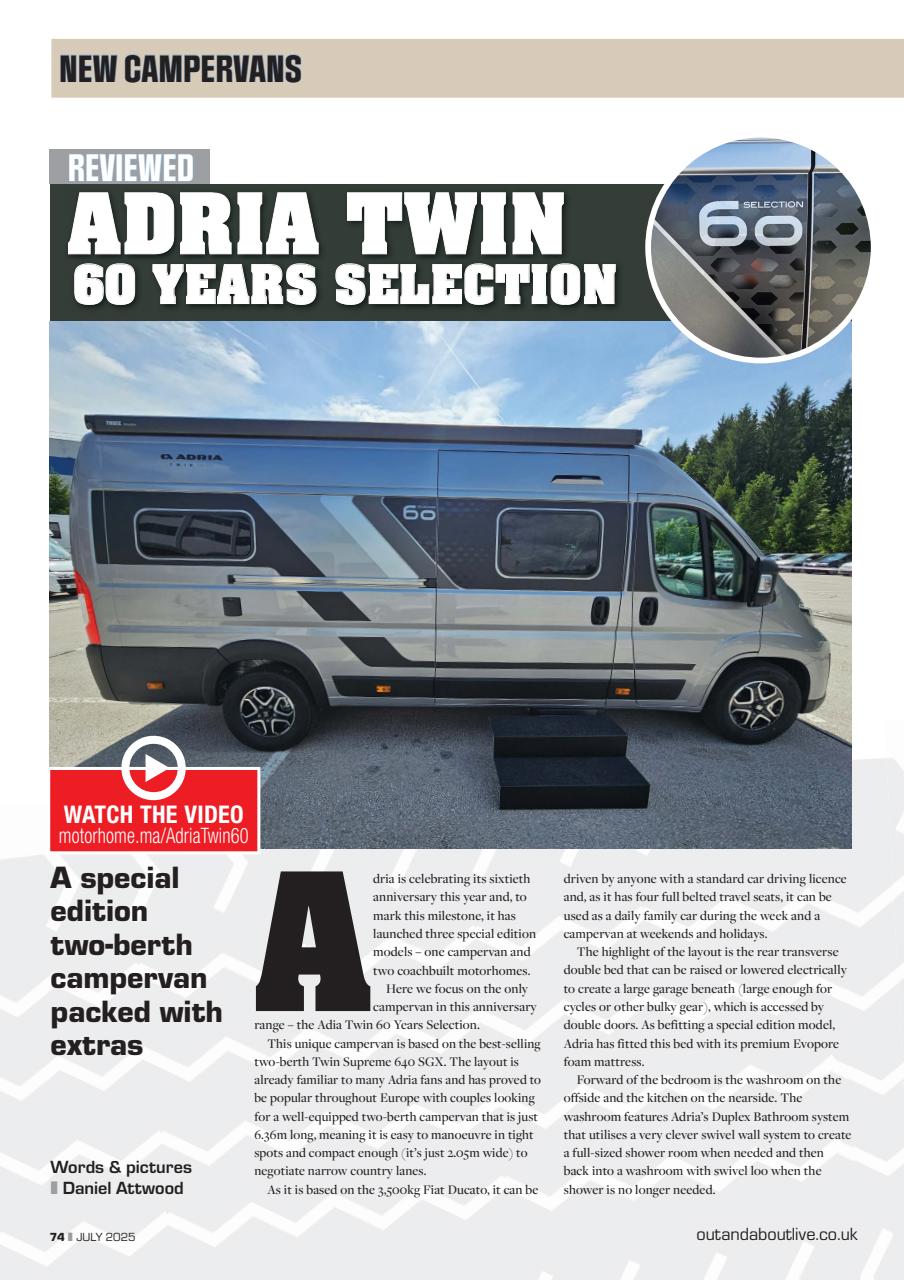 Campervan Preview Pages