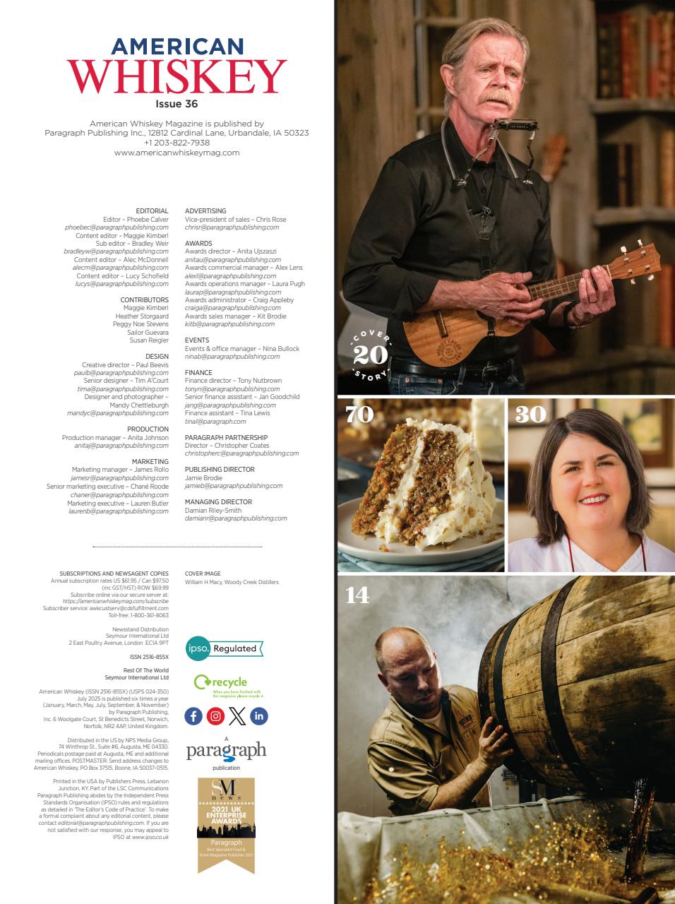 American Whiskey Magazine Preview Pages