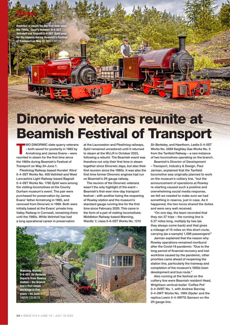 Steam Railway Preview Pages