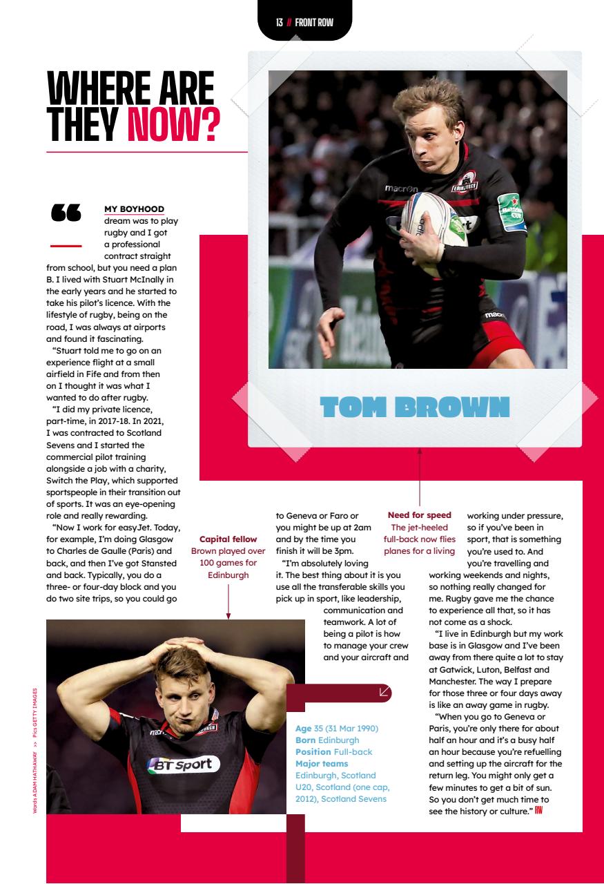 Rugby World Preview Pages