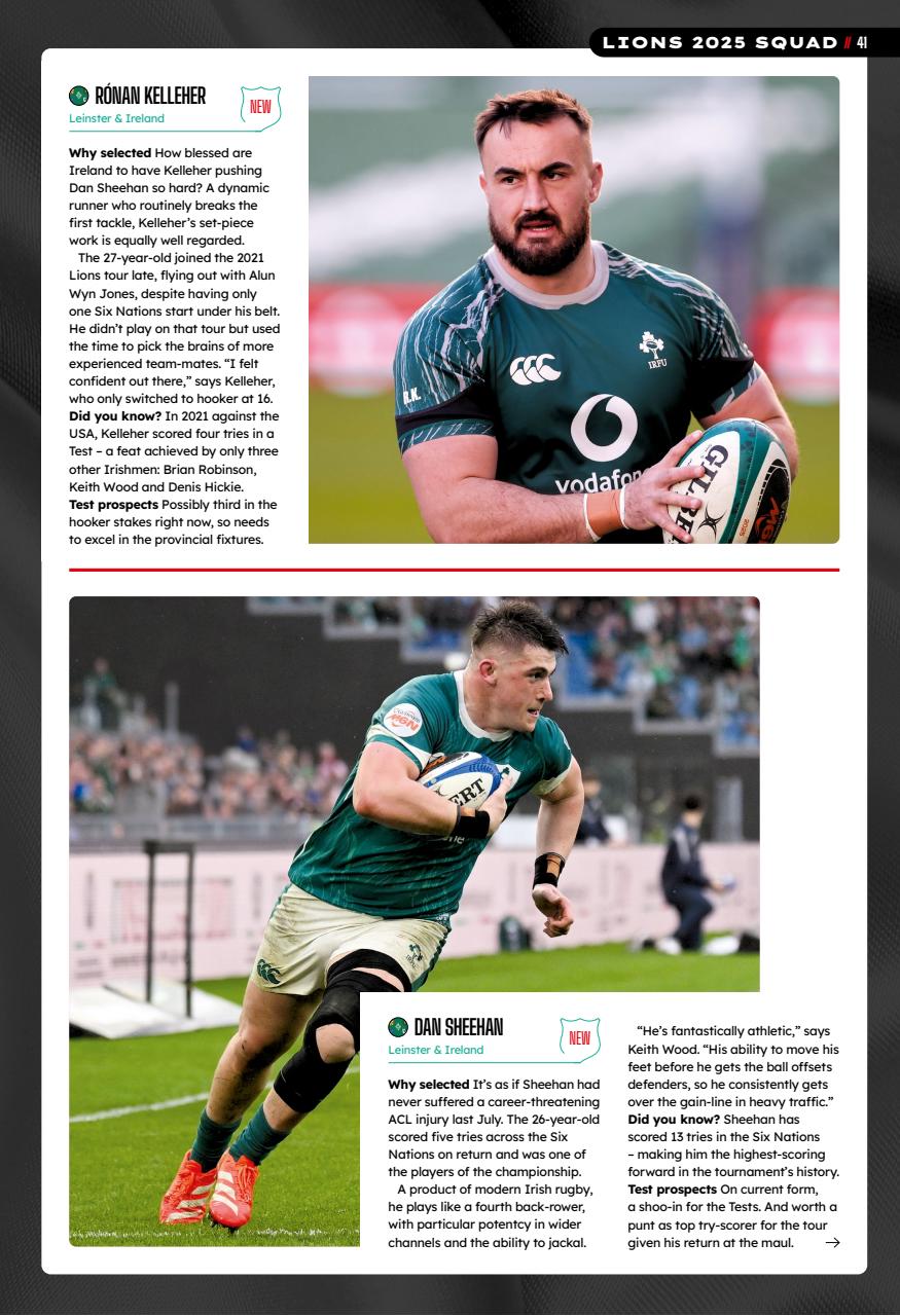 Rugby World Preview Pages