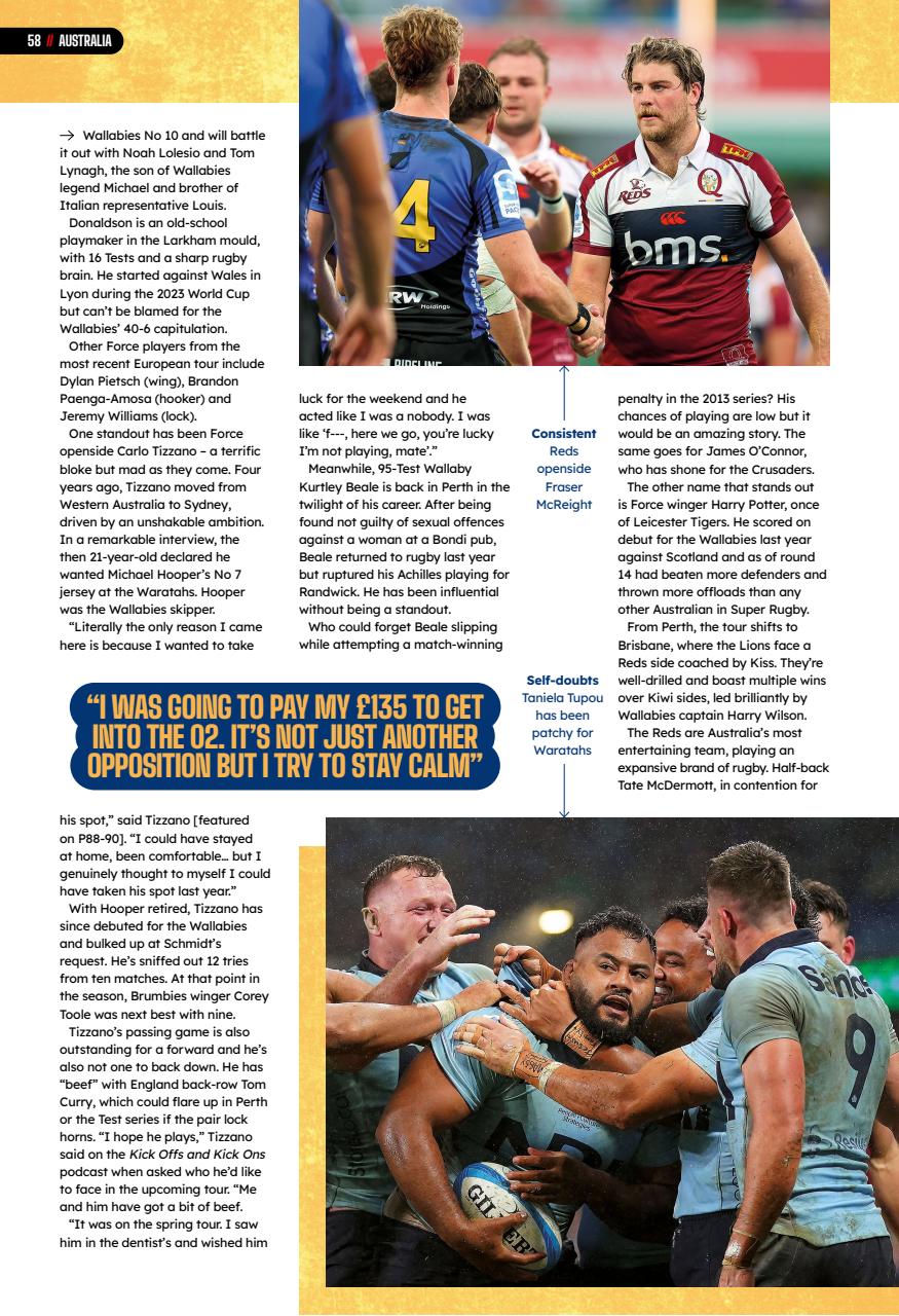 Rugby World Preview Pages
