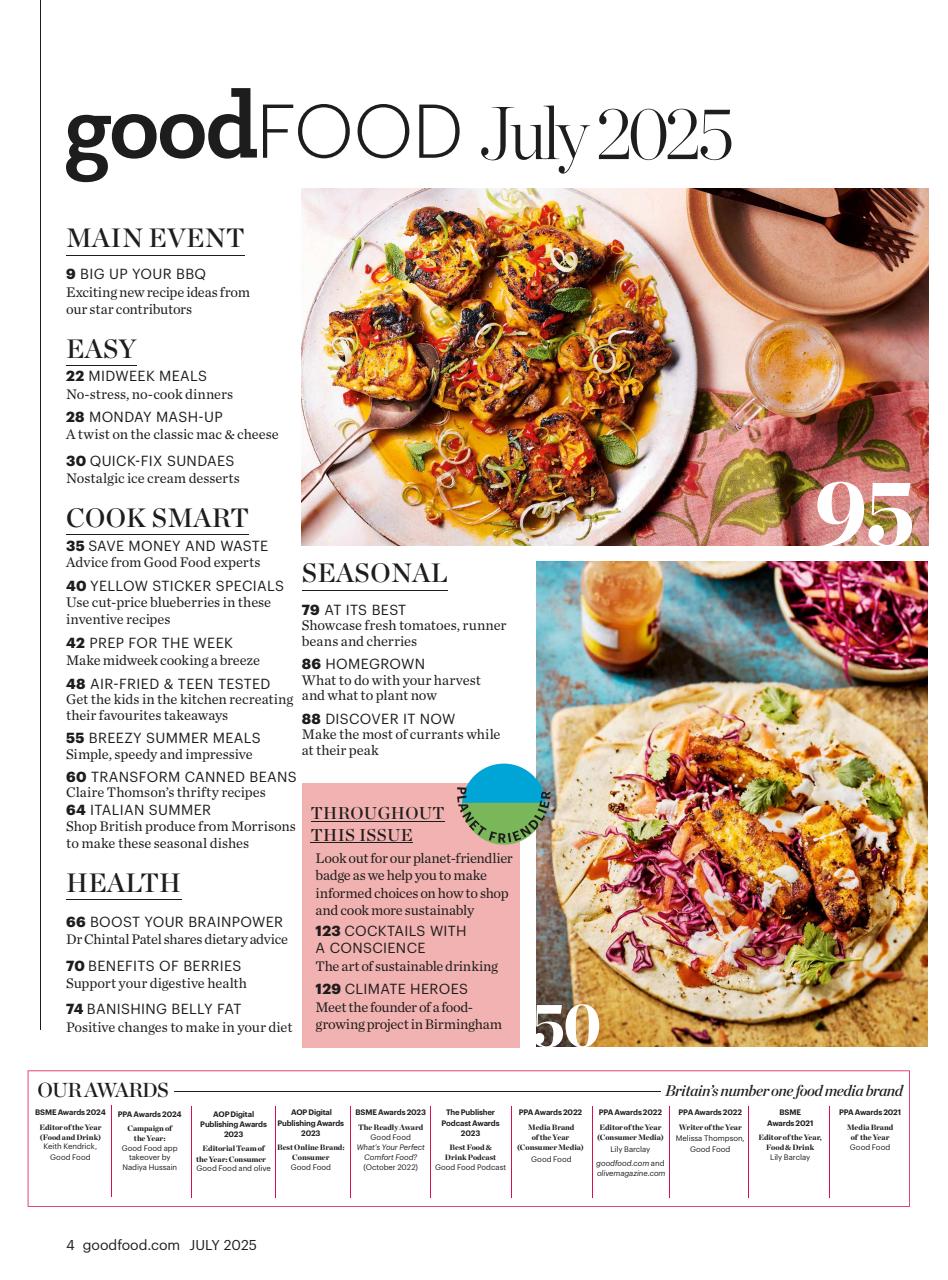 Good Food Magazine Preview Pages