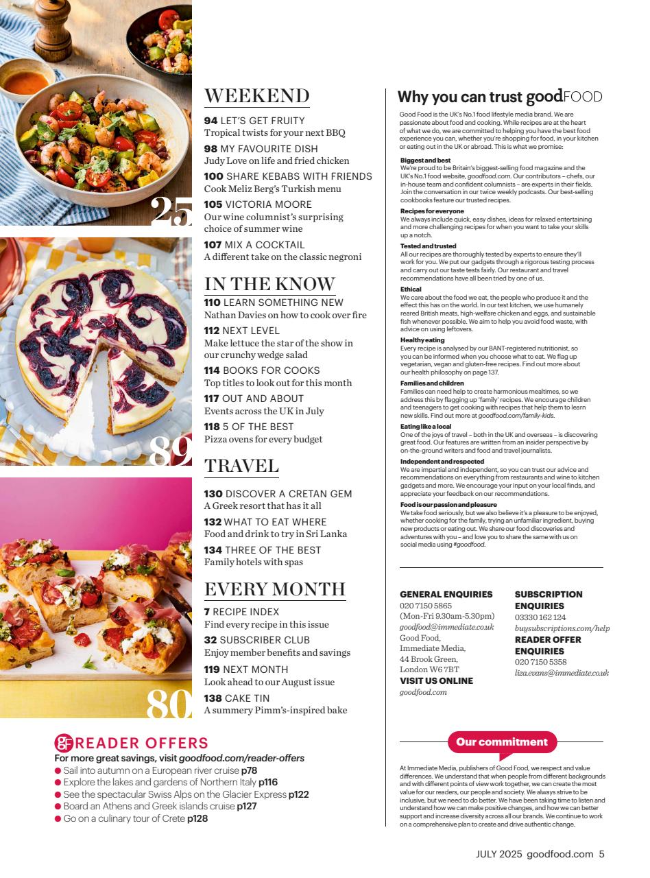 Good Food Magazine Preview Pages
