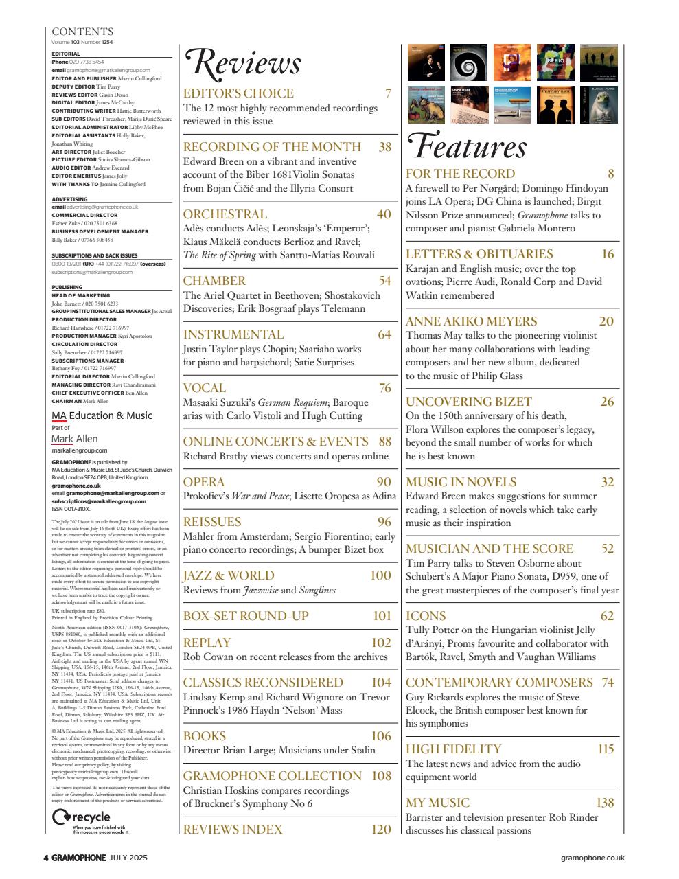 Gramophone Preview Pages