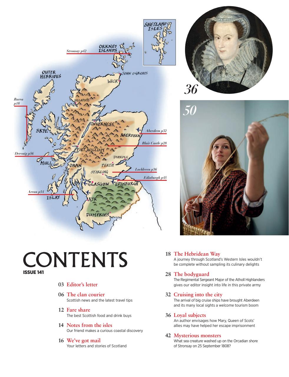 Scotland Magazine Preview Pages