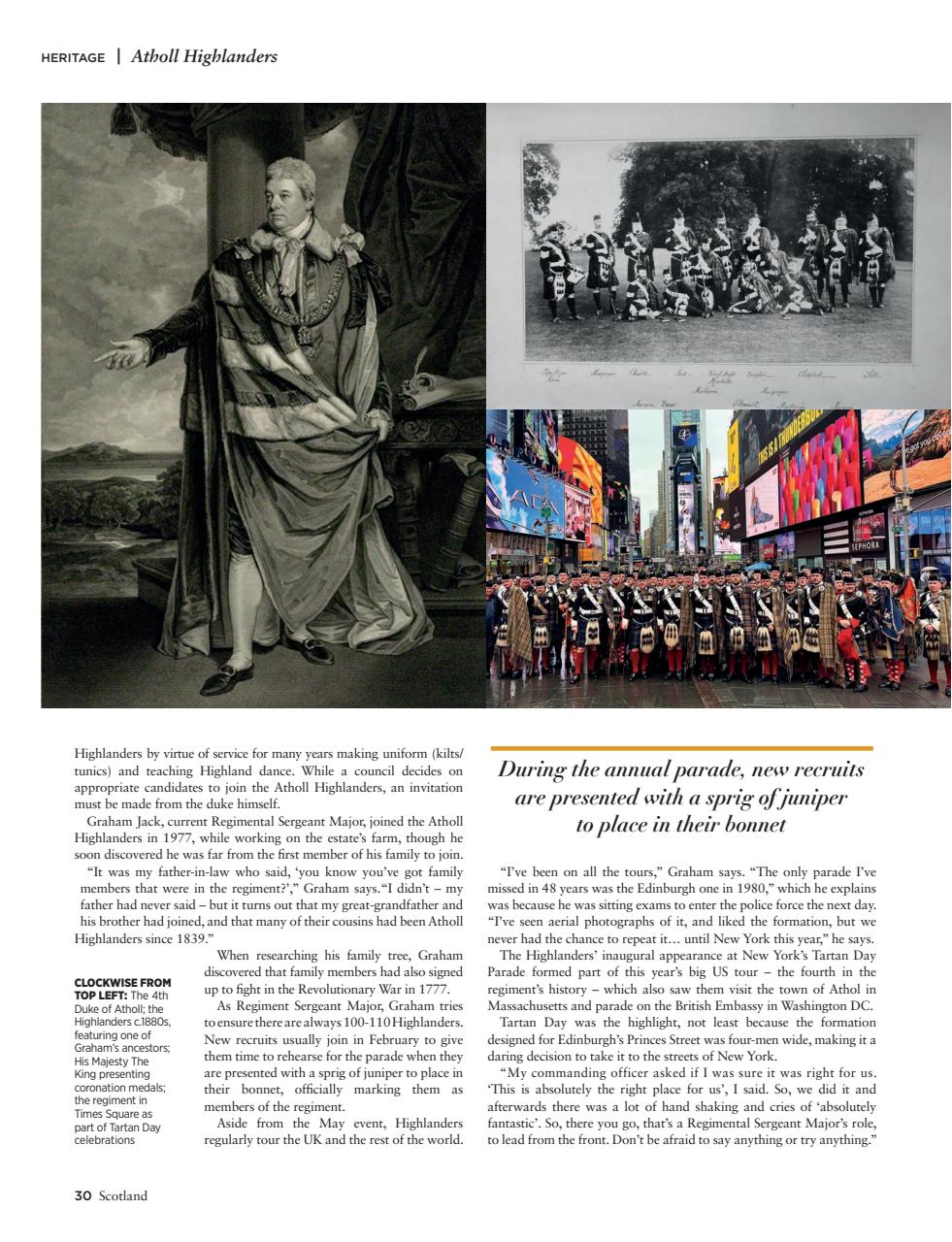 Scotland Magazine Preview Pages