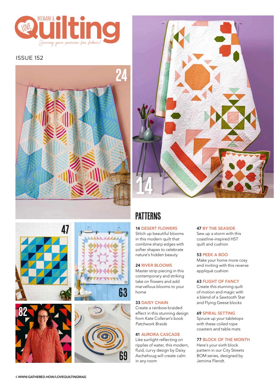 Love Patchwork & Quilting Preview Pages