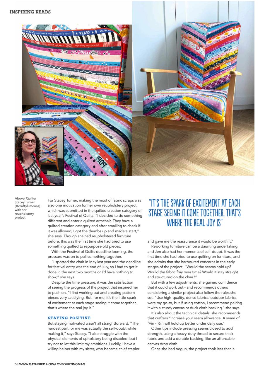 Love Patchwork & Quilting Preview Pages