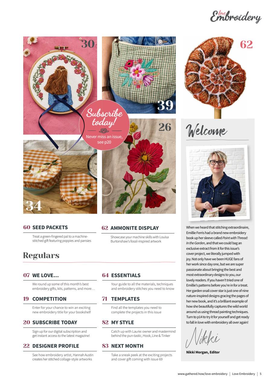 Love Embroidery Preview Pages