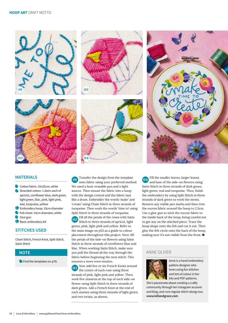 Love Embroidery Preview Pages