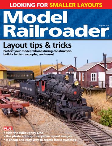 Model Railroader issue 25-Aug