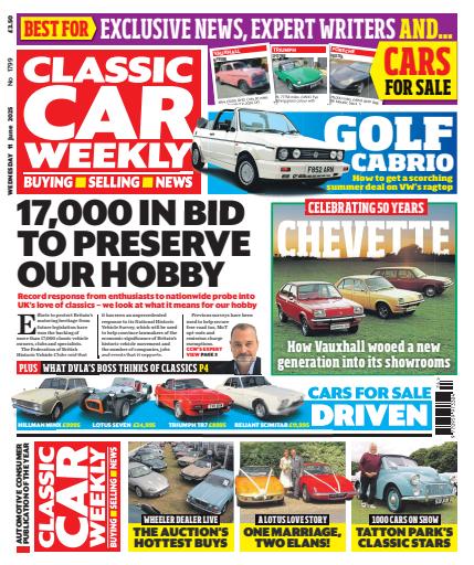 Classic Car Weekly issue 