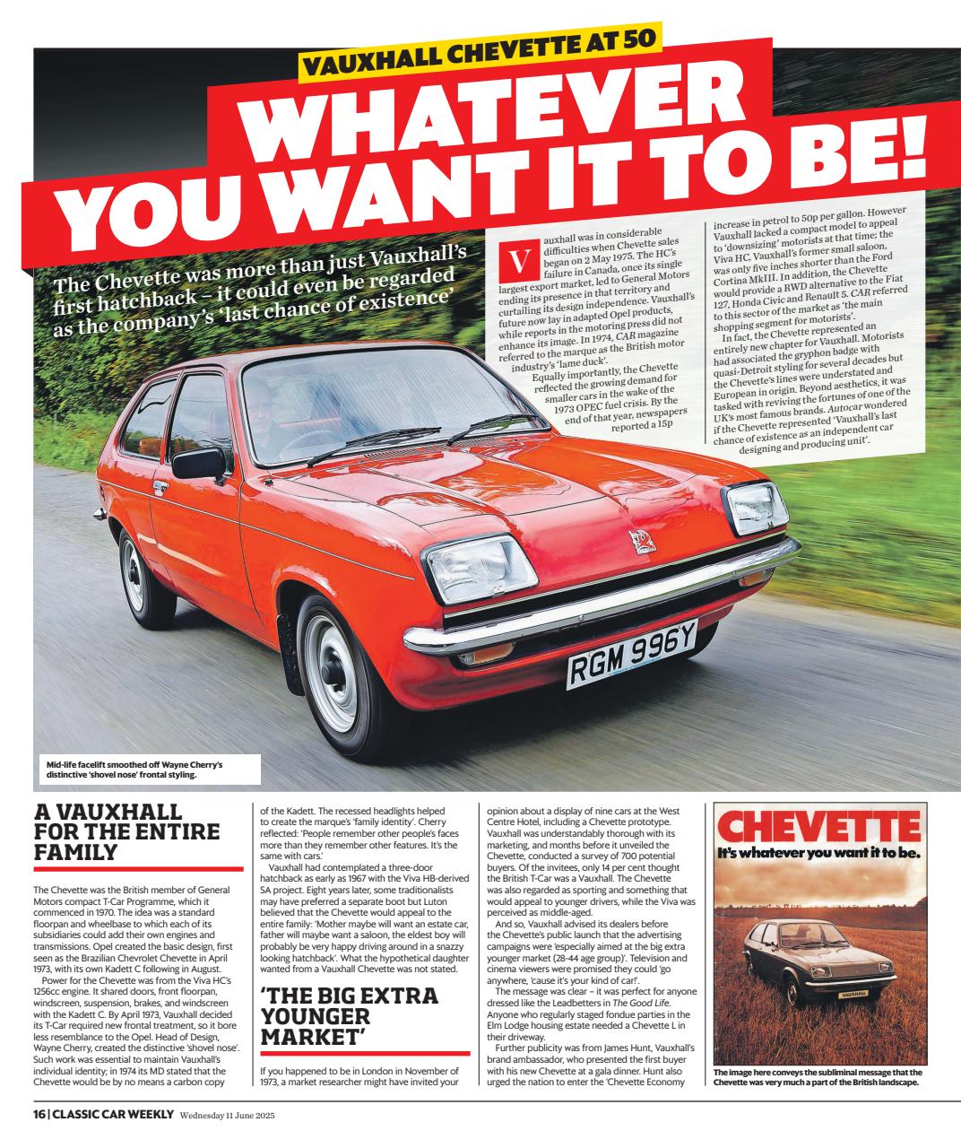 Classic Car Weekly Preview Pages